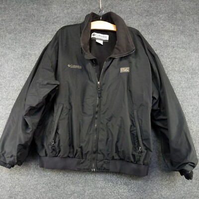 Columbia Men's Fleece Lined Jacket Black XL Specialty Columbia Men's Fleece Lined Jacket Black XL Specialty