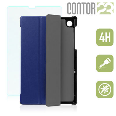 Smarte Schutzhülle Tasche matte Folie BLAU für 10.3'' Lenovo Tab M10 FHD Plus