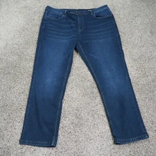 The Perfect Jean NYC Jeans Mens 40 Blue Athletic Fit Stretch Casual Denim 40x29