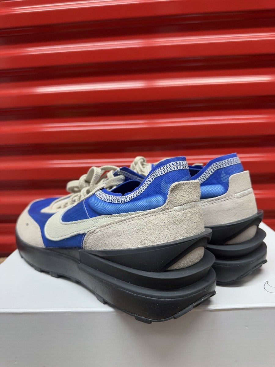 Nike DJ0966 991 Waffle One By You Red White Athletic Shoes Men\'s Sz 12 Nike Waffle One By You ID Sneakers DJ0966 991 Mens Size 12.5  main image 4