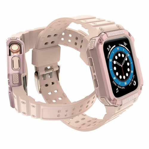 Rugged Protective Case Wrist Strap Band For Apple Watch Series 7/6/5/4/3/2/1/SE - Picture 59 of 67