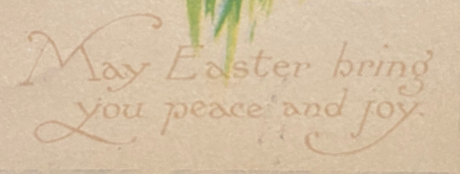 1918 *SUNCOOK, NEW HAMPSHIRE* {EASTER} POSTCARD+FANCY BARS CANCEL+SC