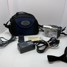 Hitachi DZ-BX31A DVD Video Camera Recorder 1000x Digital Zoom Tested Working