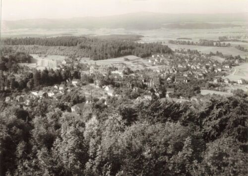 Bad Liebenstein - Blick von der Ruine, Thüringen, DDR , Postkarte, gelaufen 1974 - Bild 1 von 2