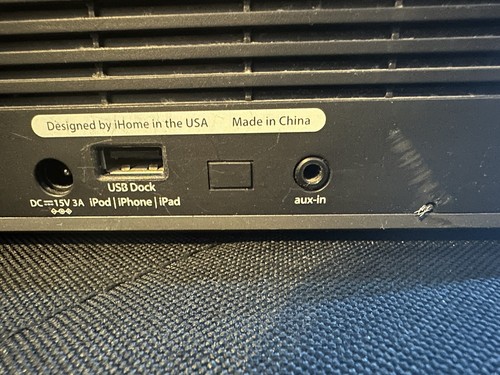 Altavoz despertador radio FM iHome Lighting Dock - IDL100 - SIN CABLE DE ALIMENTACIÓN - Imagen 7 de 9