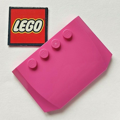 LEGO Curved Wedge Plate 4x6 x2/3 Thick - Choose Colour - Design 52031 Car Hood - Picture 8 of 17