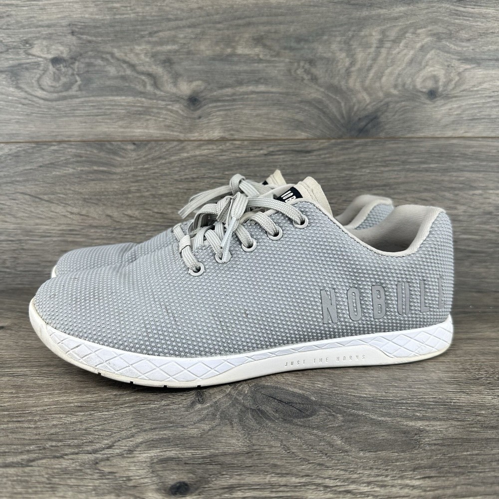 No Bull Men's Trainers Shoes Size 10 Women's 11.5 Gray Sneaker SuperFabric