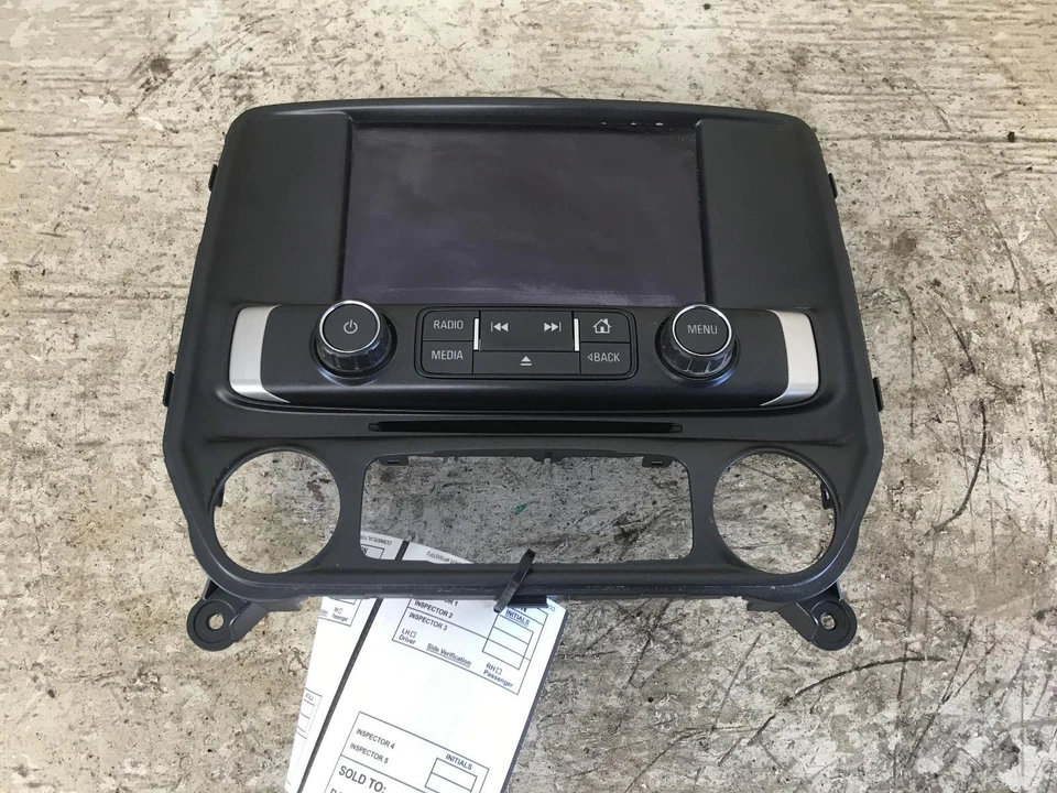 Pantalla de infoentretenimiento central delantera usada se adapta a: pantalla de camioneta GMC Sierra 1500 2018 Foto 3 de 4