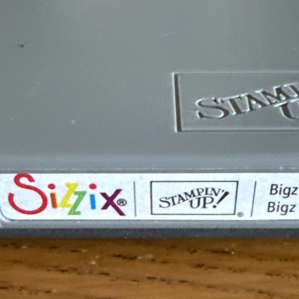 Stampin Up! Sizzix Big Shot Retired Bigz L Holiday Stocking. New No Original Pkg - Image 3 of 4