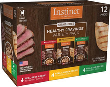 Healthy Cravings Grain Free Recipe Variety Pack Natural Wet Dog Food Topper by N