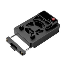 Adjustable Speed Camera Cooling Fan with Rechargeable Battery for DSLR Cameras