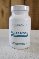 Pure Health  "Parabroom Parasite Cleanse Formula 60 Vegetarian Capsules"  New