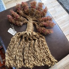 Macrame TREE of Life DESIGN WALL HANGING BOHO RETRO VINTAGE 1955