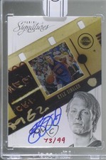 2015 Replay /99 Kyle Singler (2012-13 Panini Signatures Film) Buyback Auto 2ct