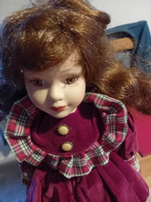 Vintage Victorian Style Porcelain Doll