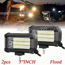 For Truck 60w Flood Light 12v 24v Tractor Lights Powerful New 5 Led Work Lights