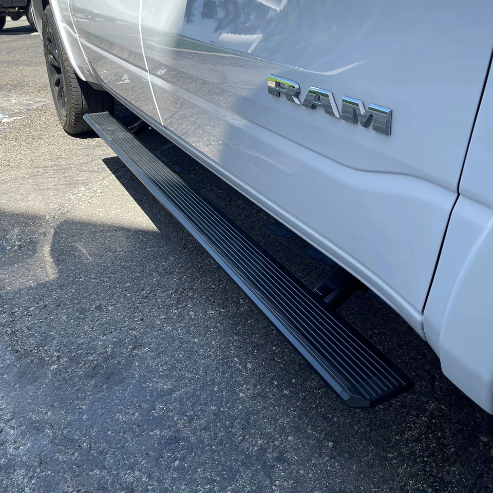 For Ford F-250 Super Duty 08-16 Power Glide Cab Length Black Running Boards Foto 3 de 4