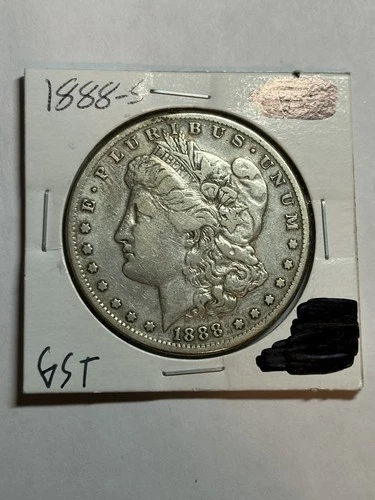 1888-S MORGAN SILVER DOLLAR XF TOUGH DATE SAN FRANCISCO MINT