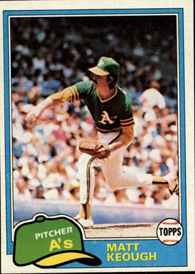 1981 Topps Baseball ''Main Set'' Cards #301 to #400