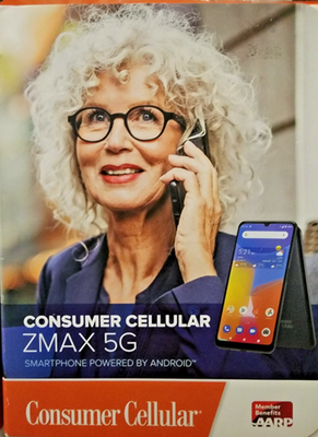 #ad Consumer Cellular Z7540 Zmax 5G 6.74#x27;#x27; 4 GB RAM 64GB 2.0 GHz Octa core processor $75.00