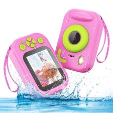 Kids Waterproof Camera, 1080P HD Underwater Digital Camera for Kids Aged 3-12...