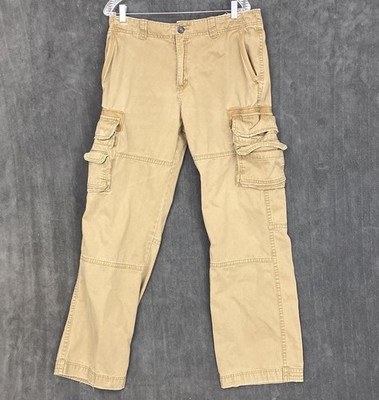 VTG Y2K American Eagle Cargo Pants Mens 33x34 Baggy Loose Fit