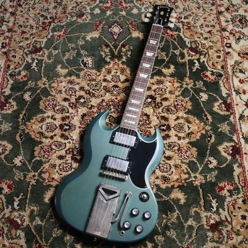 Gibson 1964 SG Standard Antique Pelham Blue Sideways Trem Murphy Lab Light Aged