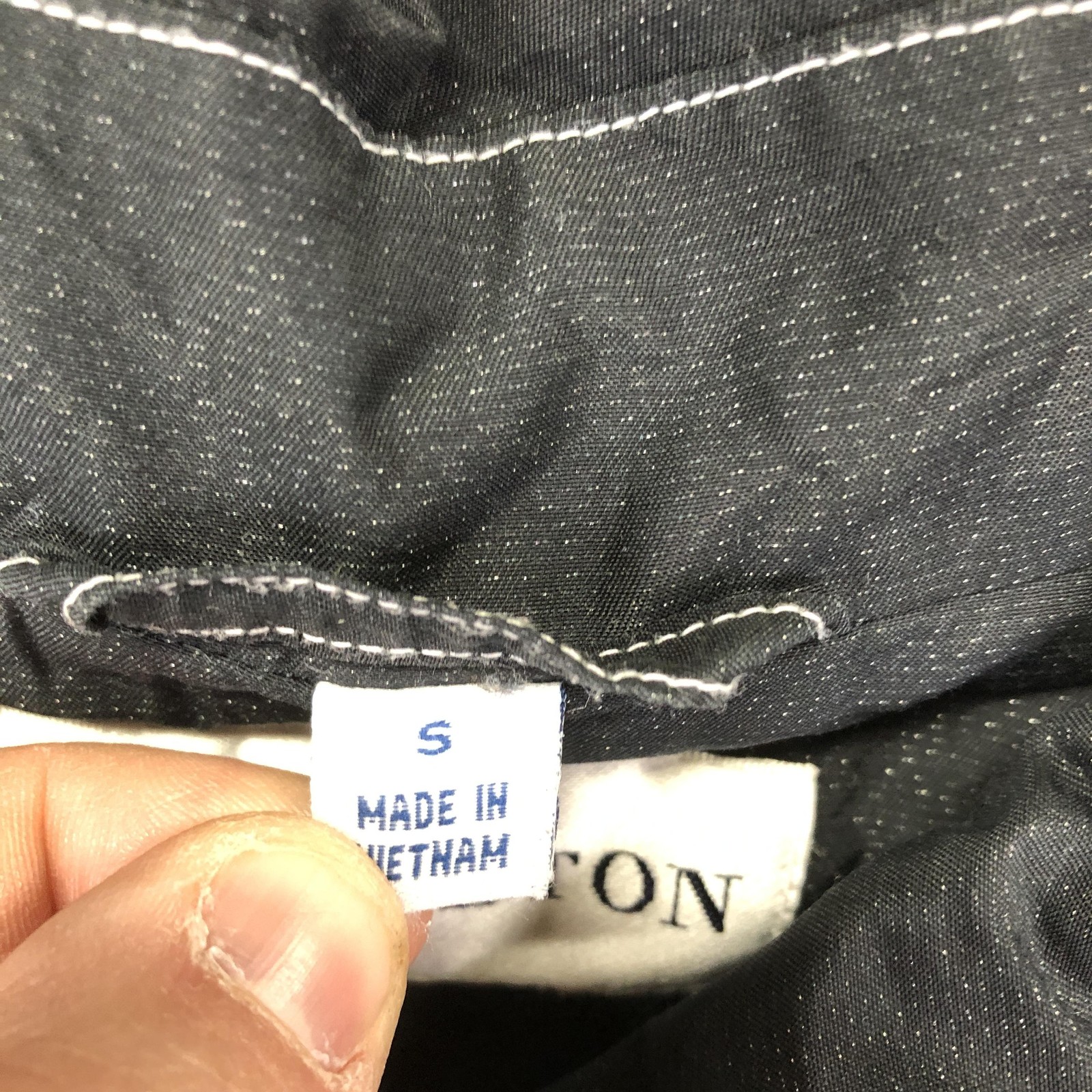 Pendleton Jacket Womens Small Black Button Front … - image 4