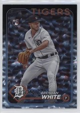 2024 Topps Series 1 Silver Crackle Foil Brendan White #8 09t5