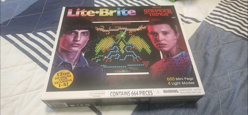 Lite Brite Netflix Stranger Things Edition