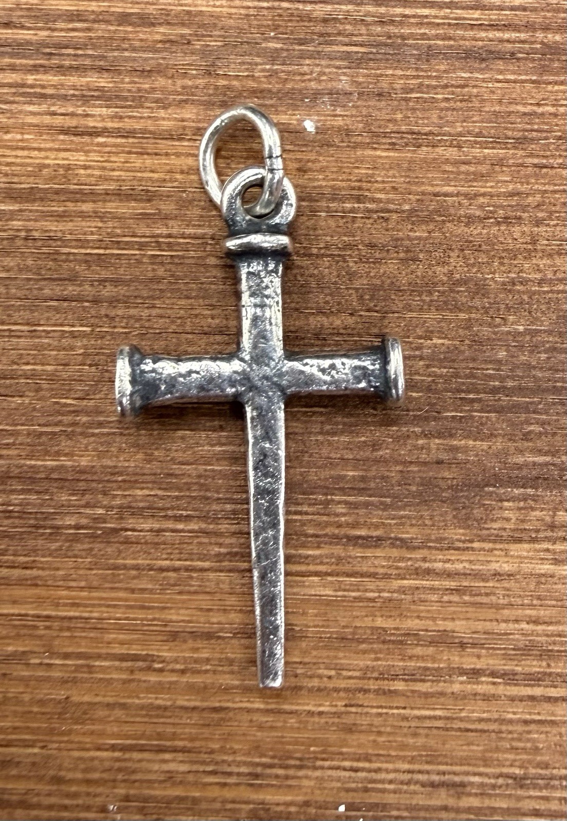 James Avery Sterling Silver Nail Head Cross Pendant Charm