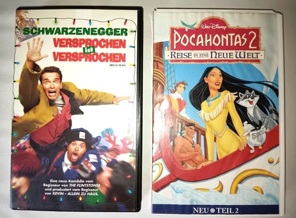 Versprochen ist Versprochen + Pocahontas 2, 2 X Kindervideo VHS - Bild 2 von 4