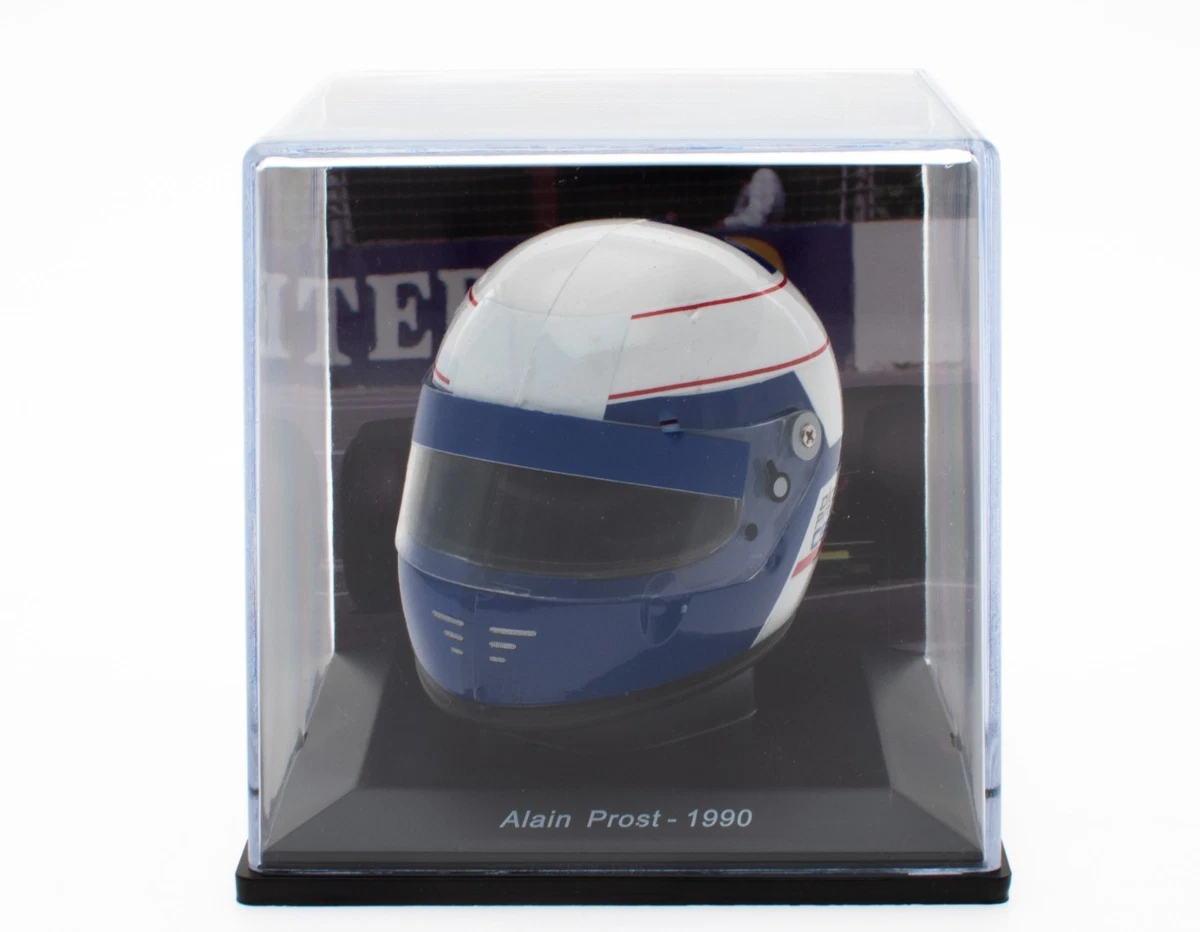 Miniature Casque F1 Alain Prost – Minichamps 1988 – Échelle 1/8 – Pièce De Collection