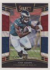 2018 Panini Select Concourse Tri-Color Prizm 59/199 Josh Adams #23 7m3
