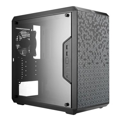 Cooler Master Q300L V1 Micro ATX Mini ITX PC Case Transparent Side Panel Airflow