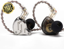 KZ ZS10 Pro, 4BA+1DD 5 Driver in Ear Monitor, Hifi Wired Earbuds, Gaming Earbuds
