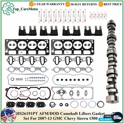 HS26191PT AFM/DOD Camshaft Lifters Gasket Set For 2007-13 GMC Chevy Sierra 1500