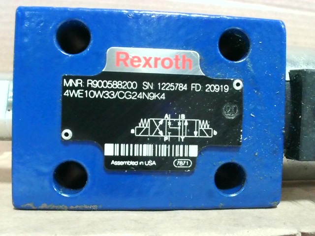 Rexroth 4WE10W33/CG24N9K4 Hydraulic Directional Control Valve R900588200-New No img