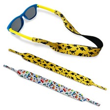 Kids Eyewear Retainer Design with Floating Neoprene Material Children No-Tail...