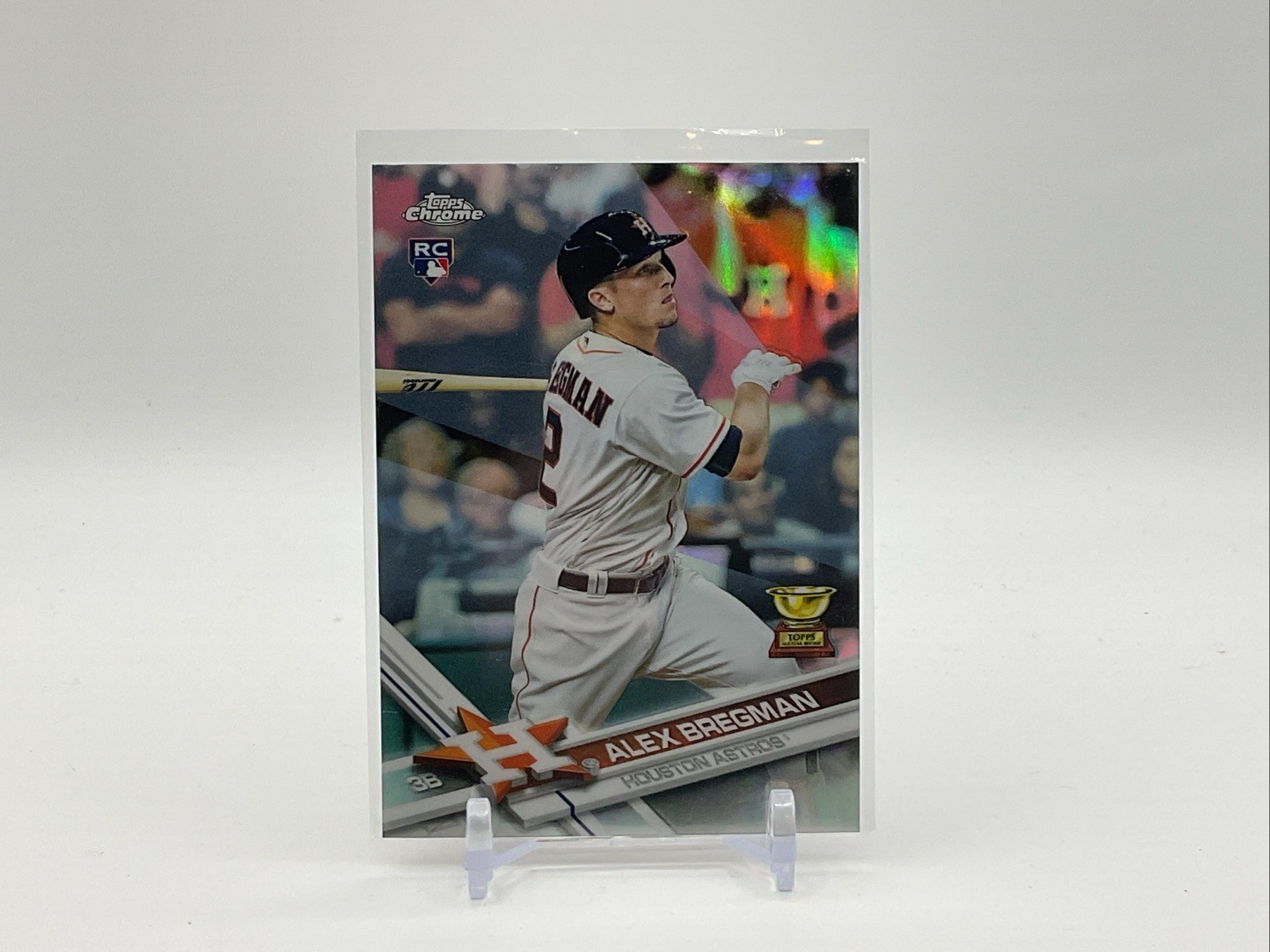 2017 Topps Chrome - Alex Bregman #9 Refractor Batting (RC)