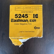 Eastman Kodak 5245 Vintage 35MM 100' IN BOX Color Negative Film- Damaged Box