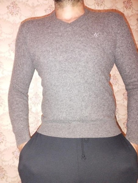Men Marc O'Polo Sweater Grey Wool 36 / S / 44 #MRKA