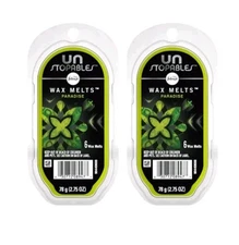 Lot of 2 Febreze Unstopables PARADISE Wax Melts Air Freshener 6 cubes per Pack
