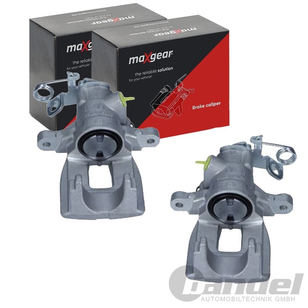 2X Maxgear Bremssattel Hinten Links Rechts Passend FÜR Peugeot 207 207/207+-image