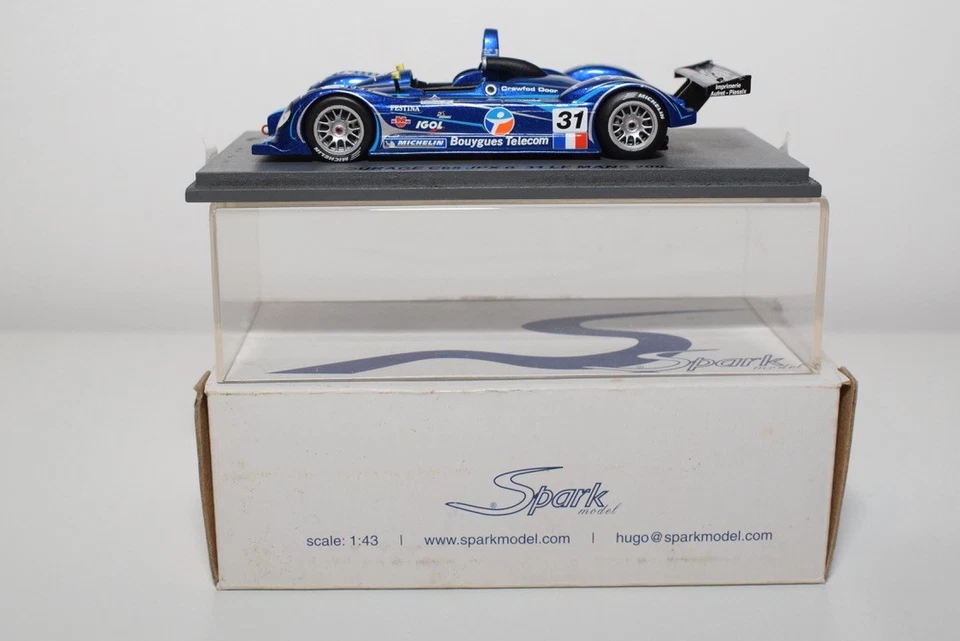 B84 1:43 SPARK SCCG20 COURAGE C65 JPX SPEEDY #31 LE MANS LM 2003 MIB - Photo 2/4