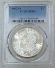 1902-O Morgan Silver Dollar PCGS MS61 Frosty White Just Graded New Holder #Y316C