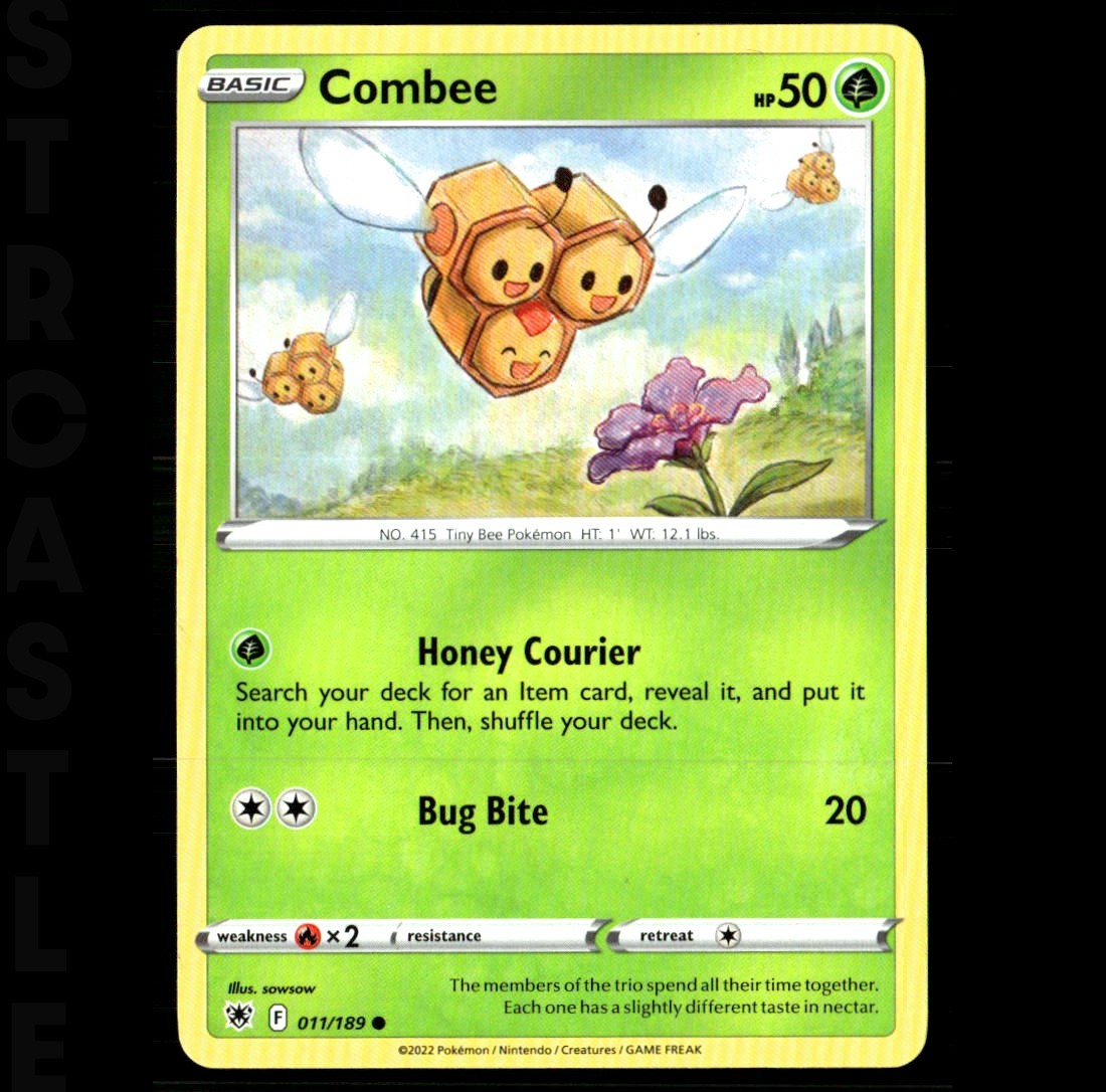 Combee 11/189 SWSH: Astral Radiance - Common - Pokémon Card TCG