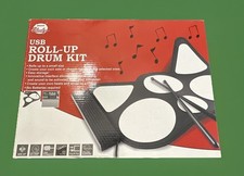 USB Roll-Up DRUM KIT with Drum Sticks Dream Cheeky - NEW 