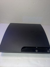 Sony PlayStation 3 Slim Black Console Only Model CECH2001A Tested And Working