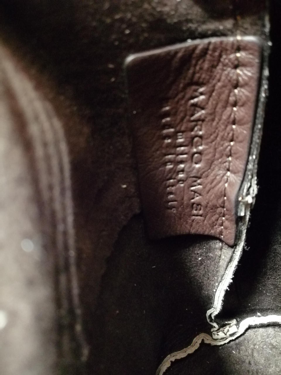 Drawstring Bag Marco Masi Model Python Pattern MA… - image 9